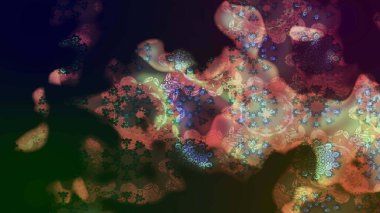 Gri renkli şirin çiçek deseni. Renkli Bahar Teması eskiz kalıbı. Düz Çiçek Elementleri Tasarımı. Raster Modaya uygun kumaş deseni.