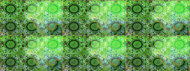 Altın elementli yeşil ve nötr renkler. Raster altın çiçek süsü brokar kumaş ve cam desenli. Çiçek desenli altın metal. Kusursuz altın desen.