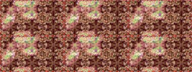 Lüks, kraliyet ve Viktorya dönemi konsepti. Kahverengi ve bej renklerde altın desenli altın elementler. Süslü dekorasyon. Raster klasik barok çiçeksiz altın desenli..