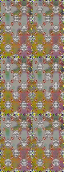 Doodle unsurları. Sorunsuz çiçek deseni kaydırma kağıt, davet, el ilanı, afiş veya Web sitesi Web sitesi arka plan duvar kağıdı için kullanılabilir. Elle çizilmiş Raster illüstrasyon.