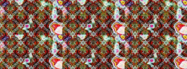 Çizim çiçek deseni duvar kâğıdı olarak kullanılabilir. Gri ve kahverengi renkli çiçekler. Raster illüstrasyonu.