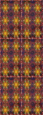 Sorunsuz çiçek deseni kaydırma kağıt, davet, el ilanı, afiş veya Web sitesi Web sitesi arka plan duvar kağıdı için kullanılabilir. Elle çizilmiş Raster resim. Doodle unsurları.