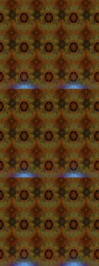 Kahverengi renkli çiçekler. Renkli Bahar Teması eskiz kalıbı. Çiçek desenli eskiz. Düz Çiçek Elementleri Tasarım Raster illüstrasyonu.