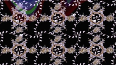 Suluboya desenli çiçek deseni. Ton halinde. Moda baskısı. Çiçeğin suluboya çizimlerinin mükemmel deseni. Dekorasyon ve tasarım için güzel desen.