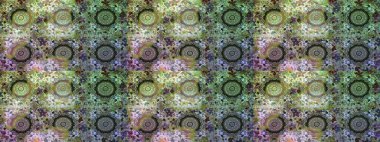 Şam, tasarım için kusursuz desen. Tarafsız ve gri renklerde altın elementli pürüzsüz desen.