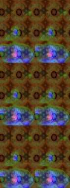 Çiçeğin suluboya çizimlerinin mükemmel deseni. Moda baskısı. Eski model. Dekorasyon ve tasarım için güzel bir desen. Suluboya çizim deseni.