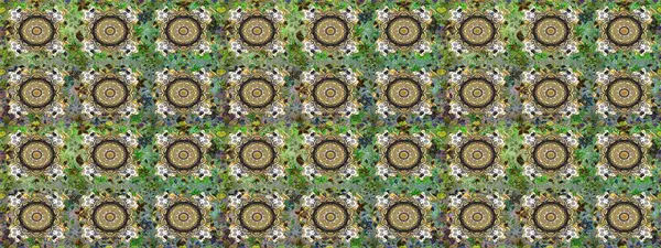 Gri ve yeşil renklerde altın sarısı desenler. Noel, kar tanesi, yeni yıl. Gri ve yeşil renklerde altın elementlerle kusursuz klasik desen.