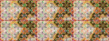 Tarafsız ve bej renklerde altın element. Lüks, kraliyet ve Viktorya dönemi konsepti. Süslü raster dekorasyonu. Tarafsız ve bej yerine altın rengi klasik barok çiçekli desenler..