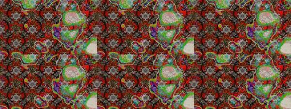 Küçük çiçekteki sevimli çiçek deseni. Raster deseni. Soyut çiçek çizim kalıbı arka planı. Raster illüstrasyonu. Gri ve kahverengi renklerde.