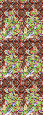 Taşralı şıklığı. Özgürlük stili Millefleur 'lar. Tekstil, duvar kâğıdı, kapaklar, yüzey, baskı, hediye paketi, hatıra defteri, dekupaj. Küçük yabani çiçeklerdeki halk modelini çiz..