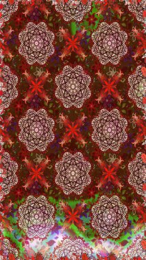 Güzel kumaş deseni. Çiçek arka plan. Kesintisiz tarama deseni.