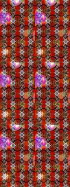 Düz Çiçek Elementleri Tasarımı. Çiçeksel fantezi tasarımı ve parlak bir arka plan çizimi. Renkli Bahar Teması çizim şablonu.