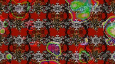 Çiçeğin suluboya çizimlerinin mükemmel deseni. Raster illüstrasyonu. Eski model. Moda baskısı. Dekorasyon ve tasarım için güzel bir desen. Suluboya çizim deseni.