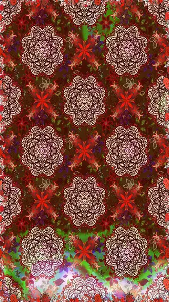 Güzel kumaş deseni. Çiçek arka plan. Kesintisiz tarama deseni.