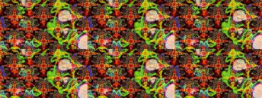 Çiçek arkaplanlı soyut zarafet eskiz deseni. Raster Güzel kumaş deseni.