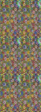 Tekstil, tebrik kartı, boyama kitabı, telefon kılıfı baskısı için kullanılabilir. Kızılderili desenli desenli desenli şal deseni. Etnik Mandala süsü. Raster Henna dövme stili.