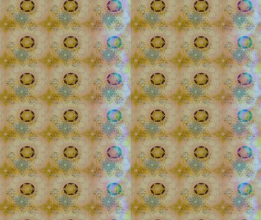 Bej renkli çiçekler. Hediye ambalaj kağıdı, tebrik kartları, posterler ve pankart tasarımı. Raster düz çiçek çizim deseni.