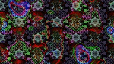 Küçük çiçekteki sevimli çiçek deseni. Siyah ve kahverengi renkte çiçekler.