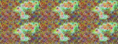 Egzotik çiçekler, yeşil ve kahverengi renkler üzerine botanik, parlak klasik doğa. Klasik tropikal doğal elementlerin suluboya seti. Raster illüstrasyonu.