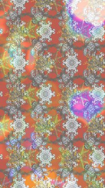 Çizim çiçek deseni duvar kâğıdı olarak kullanılabilir. Raster illüstrasyonu. Gri ve nötr renkte çiçekler.