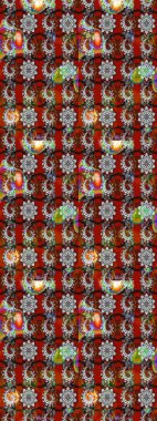 Simple cute pattern in small-scale flowers. Raster illustration. Floral sketch background for textile or book covers, manufacturing, wallpapers, print, gift wrap and scrapbooking.