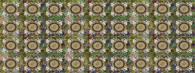 Raster klasik barok çiçeksiz altın desenli. Süslü dekorasyon. Gri ve kahverengi renklerdeki altın desenli altın elementler. Lüks, kraliyet ve Viktorya dönemi konsepti.