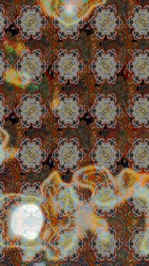 Parlak elementlerin. Çizim çiçek deseni duvar kağıdı, web sitesi arka planı, ambalaj kağıdı, davetiye, broşür, afiş veya web sitesi için kullanılabilir. El çizimi Raster illüstrasyonu.