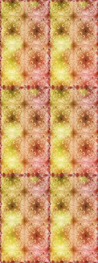 Raster. Bej ve sarı renkte güzel çiçeklerle kusursuz desen, suluboya çiçek deseni, duvar kağıdı, kart veya kumaş için fayanslı.