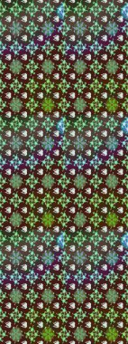 Kahverengi renkli çiçekler. Raster illüstrasyonu. Çizim çiçek deseni duvar kağıdı için kullanılabilir.