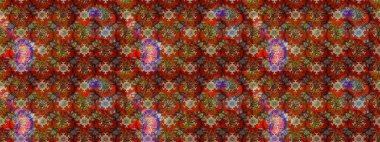 Kızılderili desenli desenli desenli şal deseni. Etnik Mandala süsü. Raster Henna dövme stili. Tekstil, tebrik kartı, boyama kitabı, telefon kılıfı baskısı için kullanılabilir.