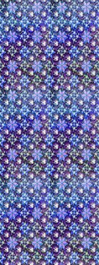 Raster illüstrasyonundaki çiçek desenli çizim. Güzel kumaş deseni. Renkli Bahar Teması eskiz kalıbı. Düz Çiçek Elementleri Tasarımı.