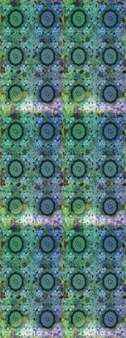 Mavi renkte desen. Raster Golden Mehndi kusursuz desen. Kına dövmeli süs çiçekleri, altın çıkartmalar, mehndi ve yoga tasarımı, kartlar ve parmak izleri..