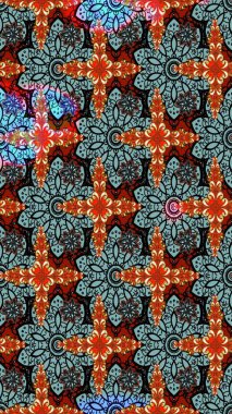 Çiçekli karalama şeklinde Raster çiçek deseni. Mavi renkli çiçekler. Yumuşak, bahar çiçekli arka plan.