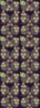 Raster illüstrasyonundaki çiçek desenli çizim. Düz Çiçek Elementleri Tasarımı. Güzel kumaş deseni. Renkli Bahar Teması çizim şablonu.