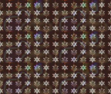 Çiçek desenli eskiz. Gömlek baskısı için çiçek boyası. Kahverengi renkte çiçekler.