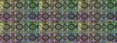 Gri ve yeşil renklerde Raster altın deseni. Soyut duvar kâğıdı, ambalaj dekorasyonu. Kış sembolü, Mutlu Noeller, Mutlu yıllar 2019. Altın kar taneleri basit, pürüzsüz desen.