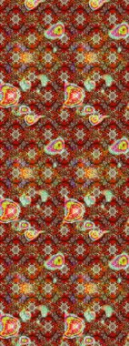 Raster illüstrasyonu. Tekstil veya kitap kapakları, imalat, duvar kağıtları, baskı, hediye paketi ve yapıştırma kitabı için çiçek eskizi geçmişi. Küçük ölçekli çiçeklerdeki basit sevimli desen.