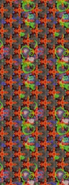 Davetiye ve kartpostal tasarımı için dekoratif çiçek unsurları. Yapraklı çizim şekli. Tekstil için figür. Poster ya da kapak için arka plan. Sevimli zarif çiçekler Raster illüstrasyonu.