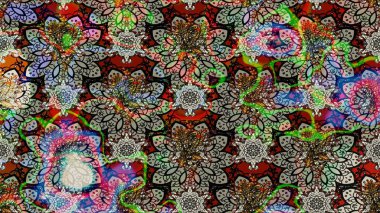 Çizim çiçek deseni duvar kağıdı, web sitesi arka planı, ambalaj kağıdı, davetiye, broşür, afiş veya web sitesi için kullanılabilir. El çizimi Raster çizimi. Karalama elementleri.