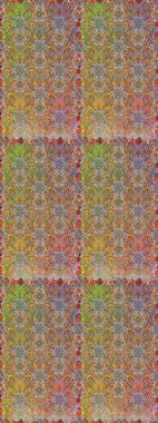 Düz Çiçek Elementleri Tasarımı. Kusursuz bir mahsul. Renkli Bahar Temalı Kusursuz Arkaplan. Raster Şirin kumaş deseni.