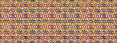 Geleneksel oryantasyon süsü. Klasik raster sarısı, kusursuz desen. Klasik klasik klasik arka plan. Turuncu ve bej renklerde altın elementlerle kusursuz desen.