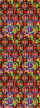 Çiçek deseni. Flower eskiz arka planı. Şatafatlı bahar bahçesi dokusu. Raster illüstrasyonu.