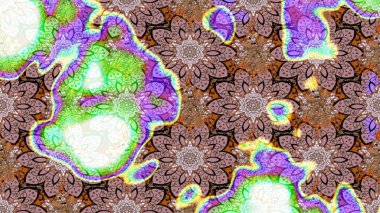 Üzerinde gelincikler ve vadi zambakları olan renkli çiçek desenli nakış deseni. Tekstil tasarımı için doğal renklerde geleneksel halk çiçekleri buketi.