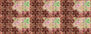 Paisleys zarif çiçek desenli arkaplan duvar kâğıdı çizimi klasik stil, modern 3D çizgili altın, kahverengi ve bej desenli desenli çiçek yaprakları ve süslemeleri..