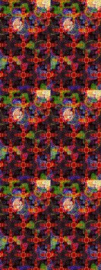 Güzel kumaş deseni. Raster illüstrasyonu. Küçük bir çiçekte eskiz deseni. Güzel çiçek arkaplanı..