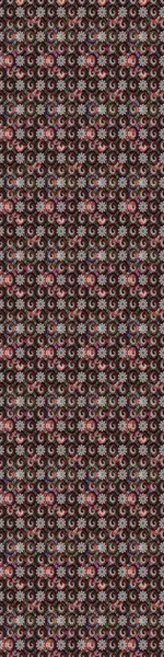 Eskiz modeli etnik tasarım. Yatak çarşafları, ceket, paket tasarımı, kumaş ve moda kavramları için tekstil baskısı. Çiçekleri, deniz kabukları, mandalaları ve suluboya efektleri olan deniz altyapısı.