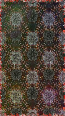 Üretim, duvar kağıdı, baskı, hediye paketi ve scrapbooking Tekstil veya kitap için çiçek sorunsuz arka plan kapsar. Raster resim. Küçük ölçekli çiçek basit şirin desen.