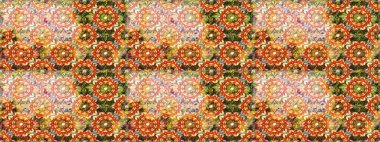 Soyut duvar kâğıdı, ambalaj dekorasyonu. Kış sembolü, Mutlu Noeller, Mutlu yıllar 2019. Altın kar taneleri basit, pürüzsüz desen. Turuncu ve kahverengi renklerde Raster altın deseni.