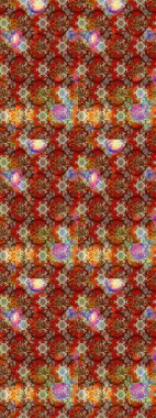 Modaya uygun kumaş deseni. Küçük çiçekteki sevimli çiçek deseni. Raster illüstrasyonu. Tony 'nin kumaş desenini çiz.