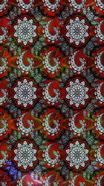 Çiçekli güzel suluboya desen. Gri ve siyah renklerde. Raster illüstrasyonu.